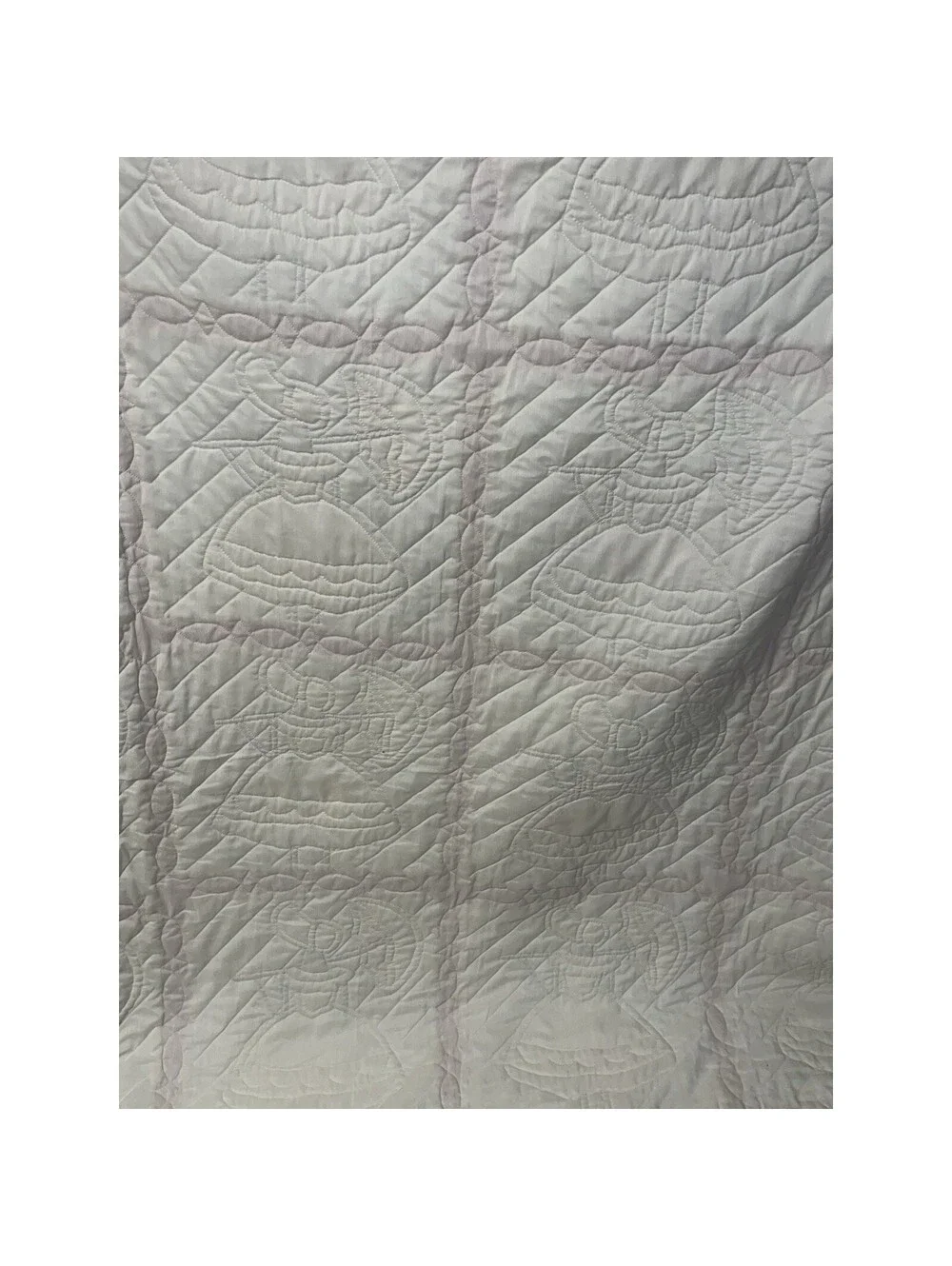 Southern Belle / Sunbonnet Sue Quilt Hand Quilted 76”x 99” Full / Queen Amazing